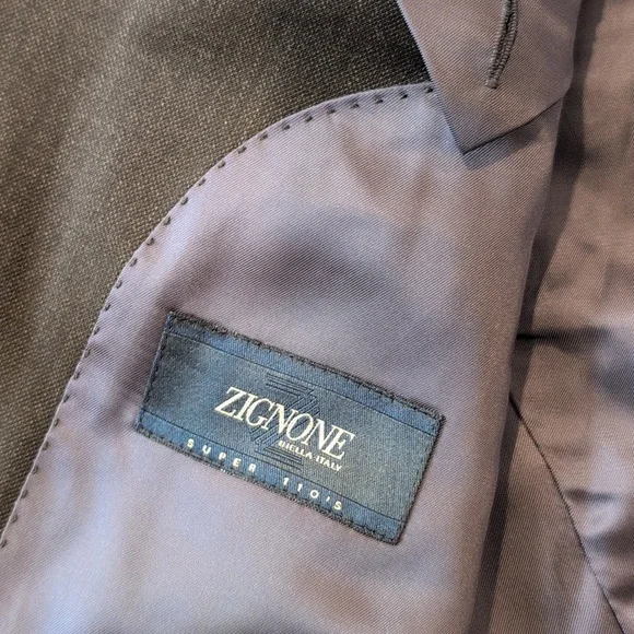 Suitsupply Napoli Straight Slim Jacket Zignone Super 110's Wool Size 50 US 40 - Picture 6 of 9